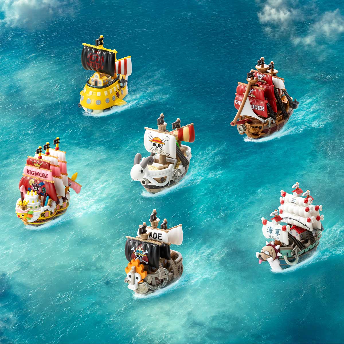 POP MART One Piece - The Grand Line Series Schiffe