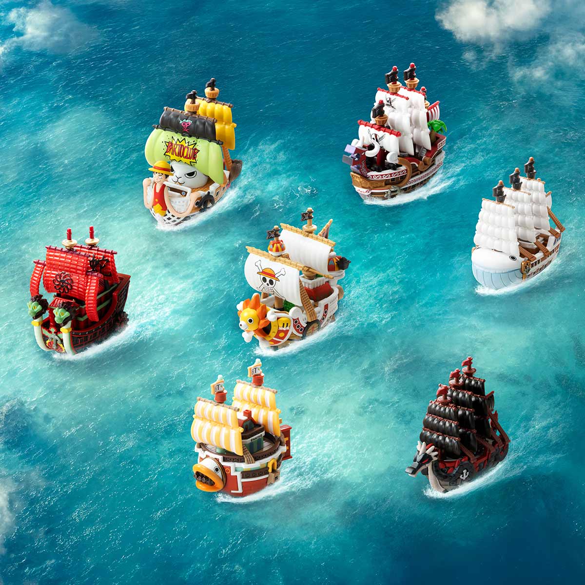 POP MART One Piece - The Grand Line Series Schiffe