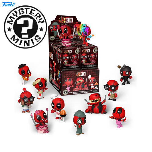 FUNKO Mystery Minis Dead Pool 30th Anniversary - Blind Box Figuren